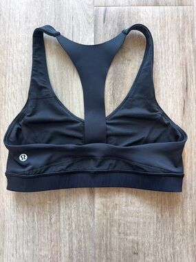 lululemon athletica Black Racerback Sports Bra - 8